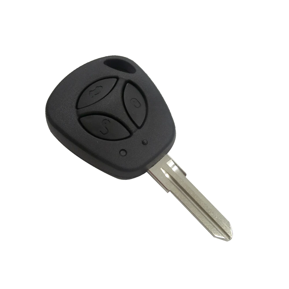 OkeyTech 3 кнопки Замена авто корпус автомобильного ключа дистанционного управления Fob Uncut пустые лезвия чехол для Lada Priora Kalina Sedan Sport XRay