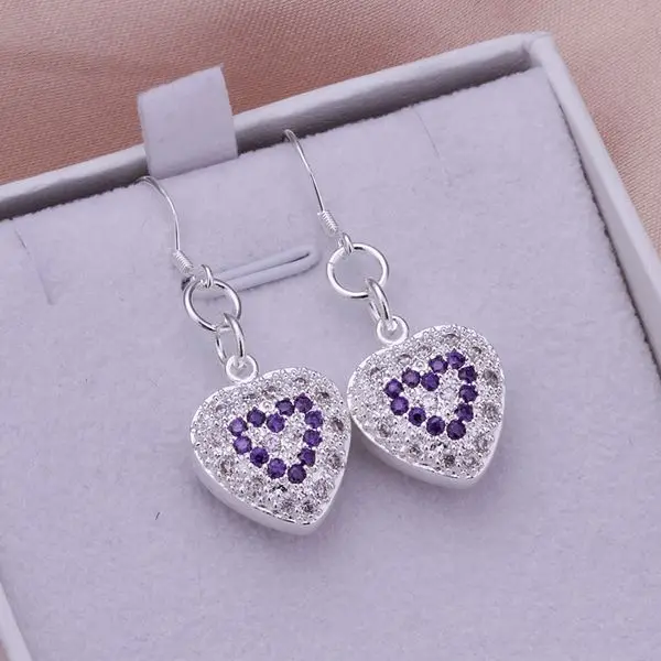 jewelry silver plated men's Earrings,925 jewelry silver plated jewelry Earrings 925 jewelry silver plated Earrings E287