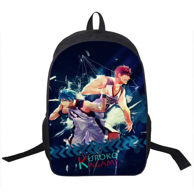 Kuroko No Basuke Backpack For Teenagers Girls Boys School Bag