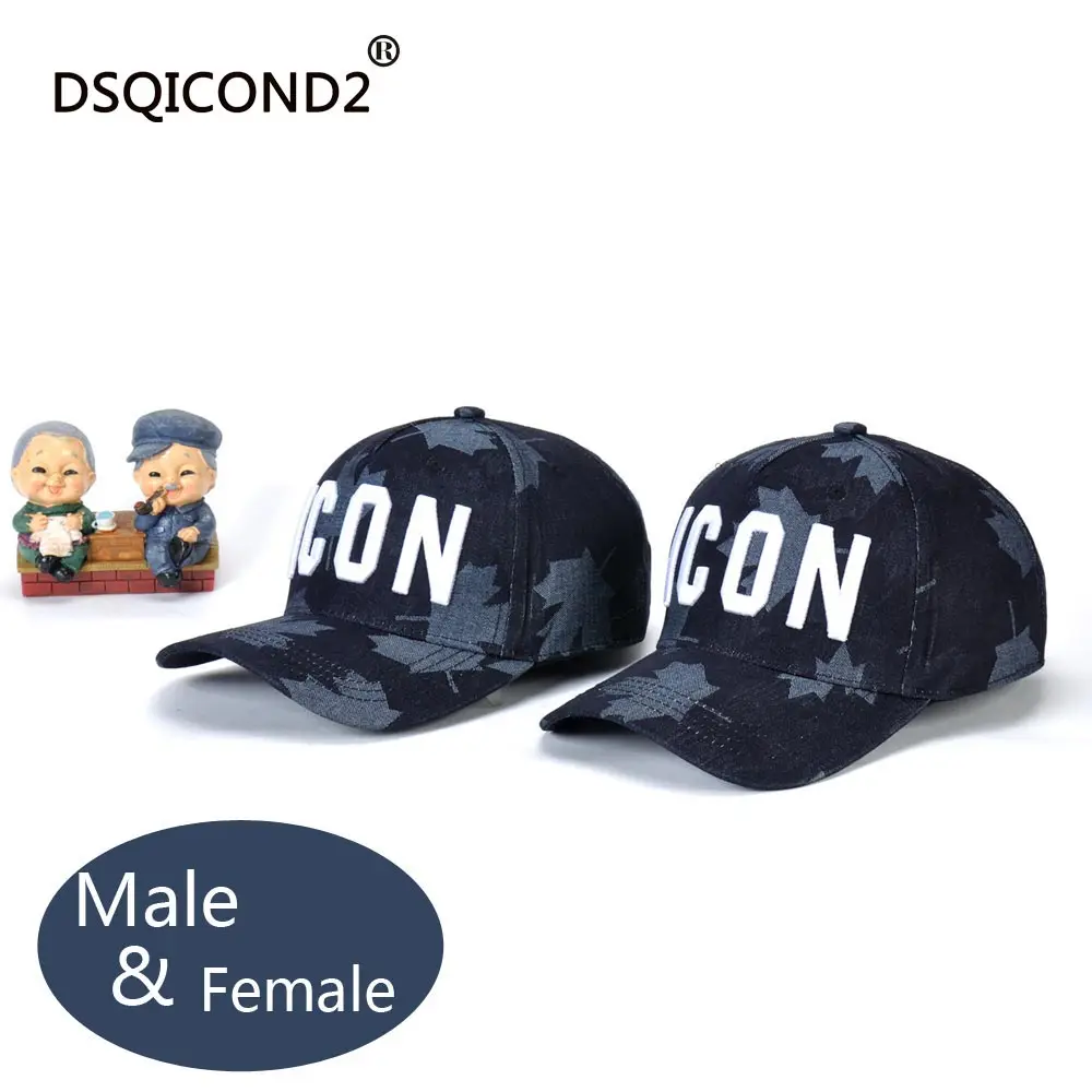 DSQICOND2 бейсболка из хлопка Snapback s DSQ буквы высокого качества кепки для мужчин и женщин дизайн клиента значок логотип шляпа черная кепка мужская шляпа