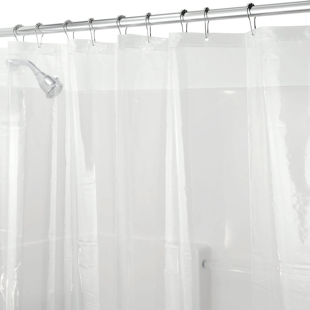 SZS Hot New Polished Chrome Rolling Shower Curtain Rings Set of 12