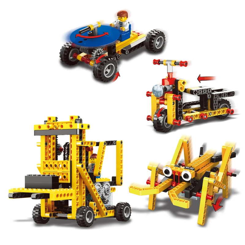 

Toys for Children Model Building Kits Blocks Toy Learning Education Machines Loader Car Toy Blocks Compatible With Toy