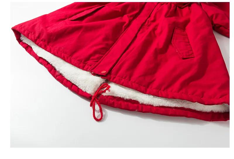 fur hooded loose kids winter coats for girls warm cotton padded clothes children fleece outerwear & coat baby big girl clothing  5 6 7 8 9 10 11 12 13 14 15 16 17 years little teenage girl thick winter jacket for kids winter coat (4)