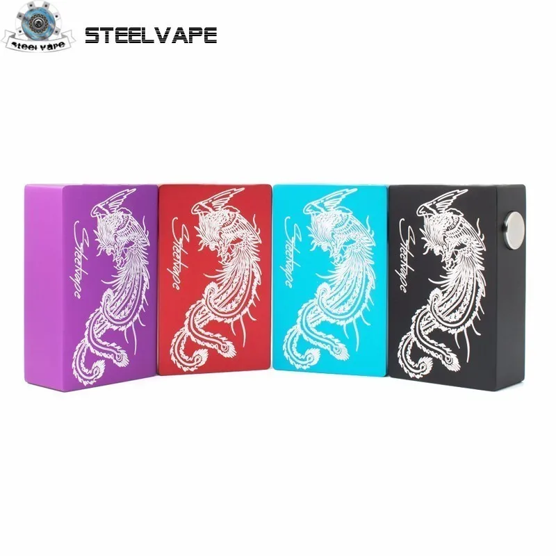 Оригинальный бокс мод Steelvape Phoenix BF вейп с нижней подачей подходит для