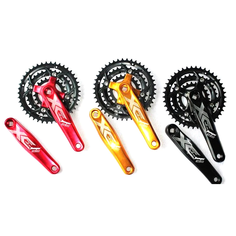 2016 New Mountain Bike Crankset Colour Aluminum Crank And Chainwheel Support 24/27 Speed Ultra 