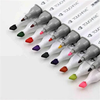 

Limit shows 1Pcs Markers sharpie Multicolor Hand-painted Art Marker Pen Double Head Oily Alcohol Sketch Marker Random Color