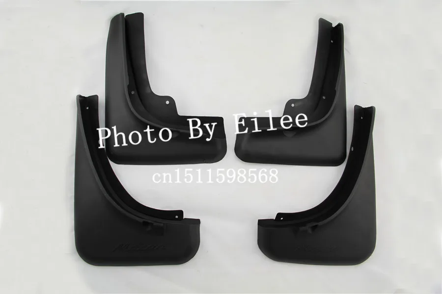 

Free Shipping!!! High quality ABS Mudguard Mud Flaps Splash Guard Fender FOR Porsche Macan 2014 2015