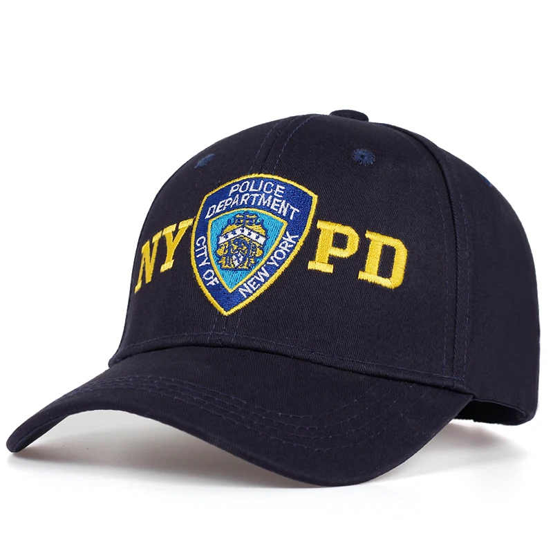Высокое качество NYPD бейсболка с вышивкой outdoorsnapback кепки регулируемые хлопковые