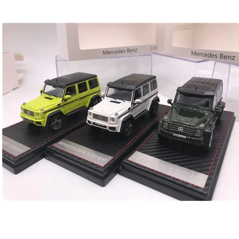 1:43 металлическая модель автомобиля Mercedes-Benz G500 4x4 металлическая модель дорожного транспортного средства детские игрушки коллекция подарок