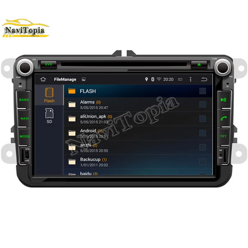 Discount NAVITOPIA 4G RAM 64G ROM PX6 Six Core Android 9.0 Car DVD Player GPS Navigation for VW Beetle for VW Multzvan for VW Cross Golf 3