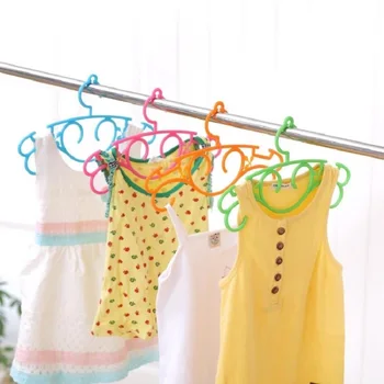 

20pcs/lot 27cm baby plastic hanger child hangers for clothes rack