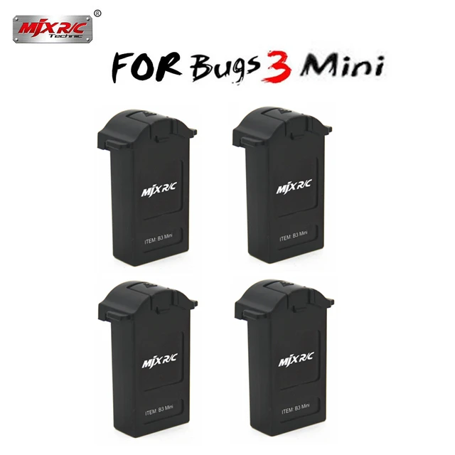 1/2/3/4 шт. литиевая батарея 7 4 В 850 мАч для MJX B3 Mini Bugs 3 запасные части бесщеточного