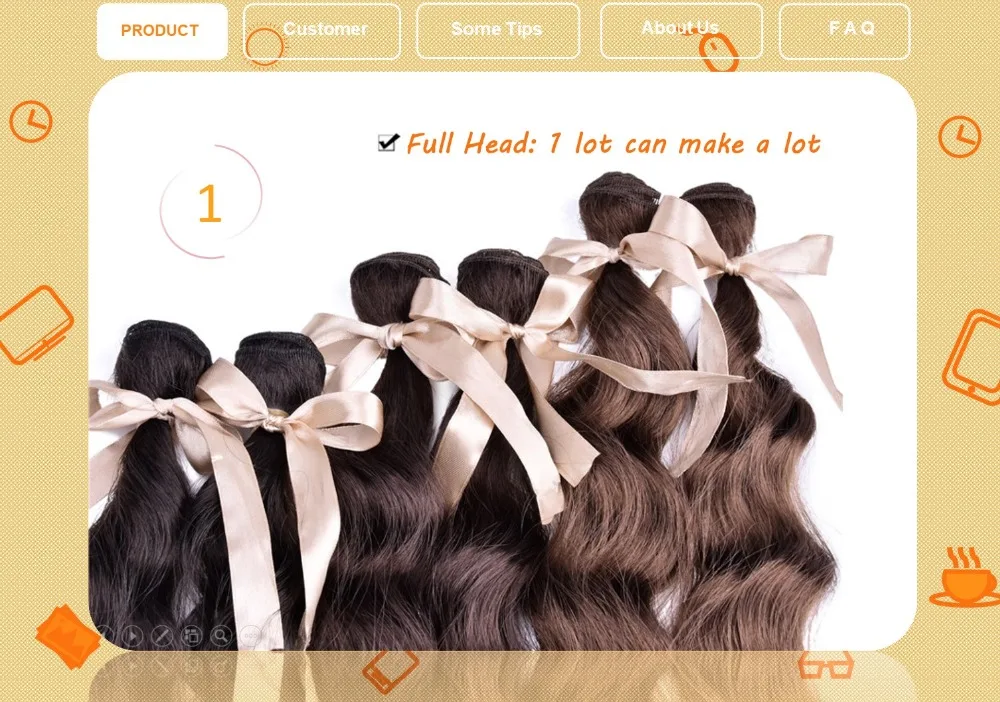 Miss Rola 2 Long Wavy Hair Weave 6 Bundle Deals A Lot Kanekalon