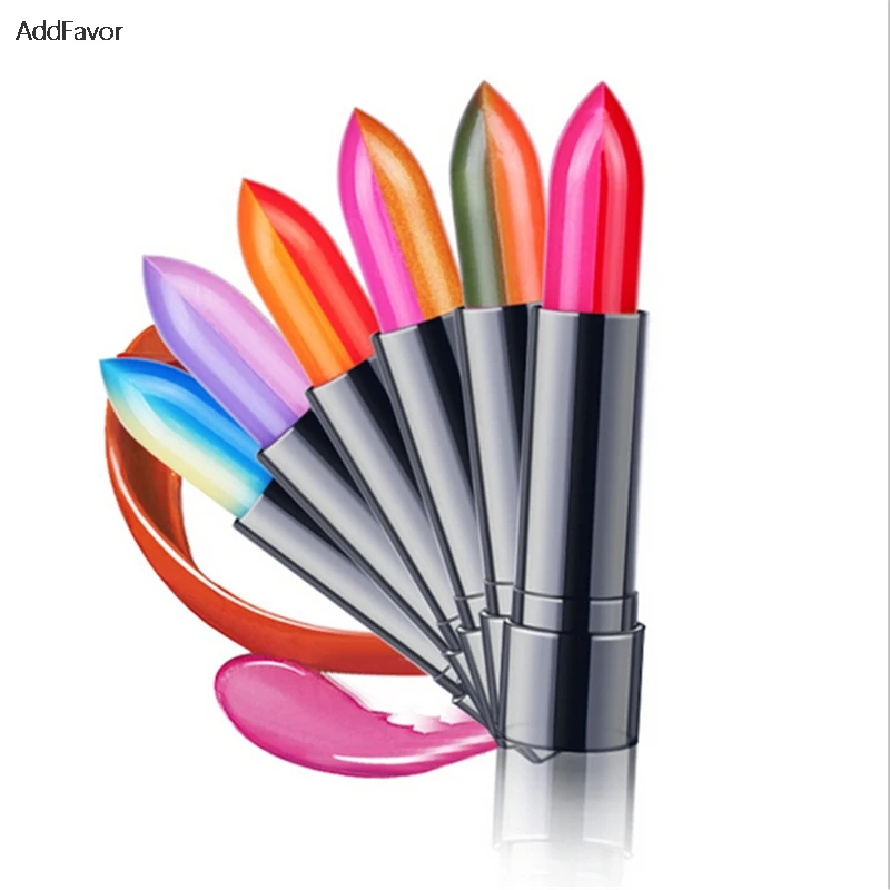 AddFavor Waterproof Colorful Lipsticks Long Lasting Lip Stick Dual