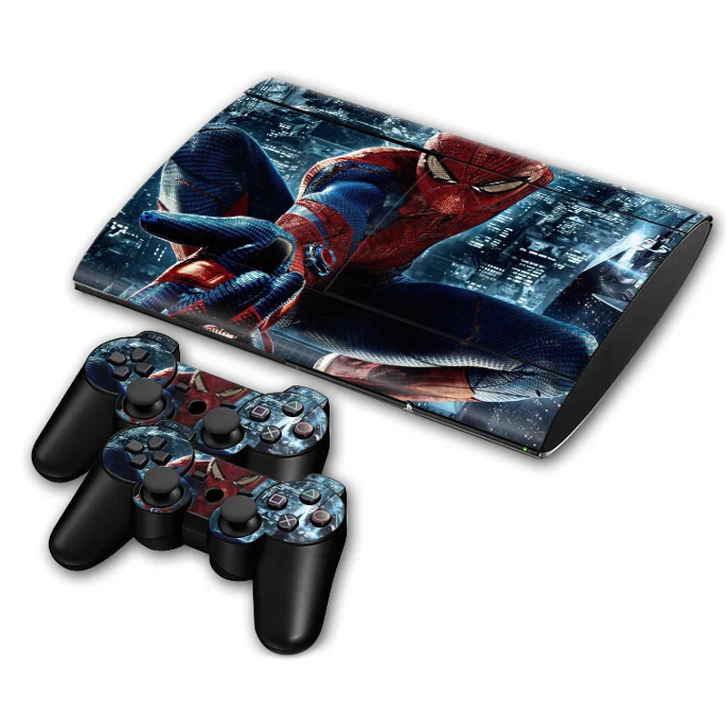 

Custom Design Console Controllers Cover Vinyl Skin Sticker Decal For PS3 Super slim 4000 Skins Protector