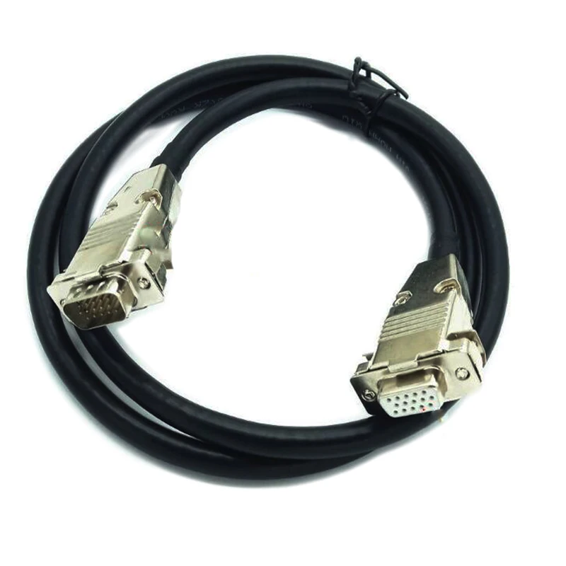 15 Pin VGA15 DB15 штекер к женскому последовательному порту удлинить кабель передачи