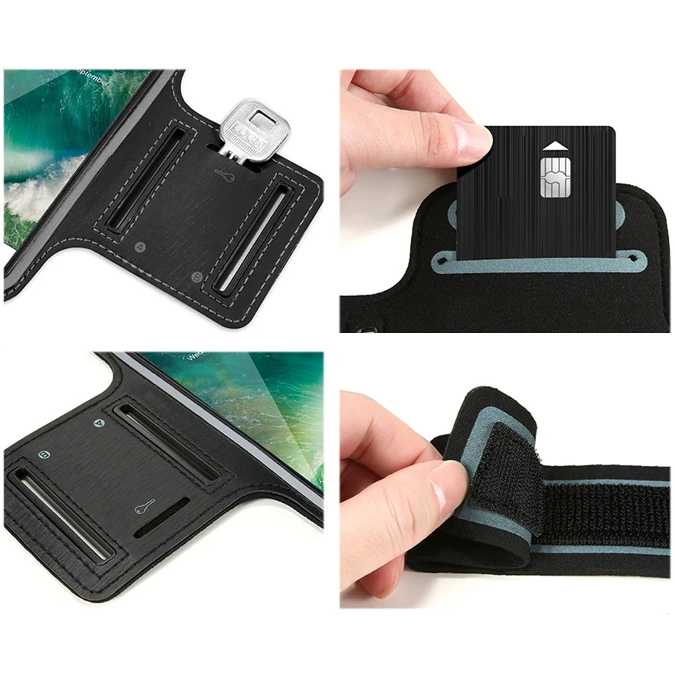 Para Xiaomi mi a1 a2 8 funda deportiva para teléfono con correa para brazo para correr bolsa de banda funda Xiomi Xaomi A1 funda de brazo deportivo Para Xiaomi mi a1 a2 8 funda deportiva para teléfono con correa para brazo para correr bolsa de banda funda Xiomi Xaomi A1 funda de brazo deportivo