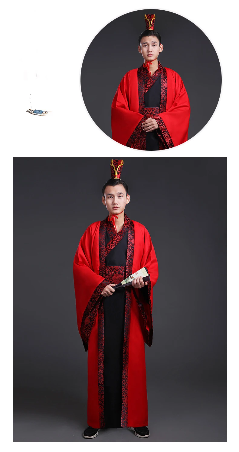 Tangsuit Dynasty Hanfu платье для мужчин традиционная китайская азиатская одежда Танцевальный Костюм праздничные наряды Национальный древний Косплей