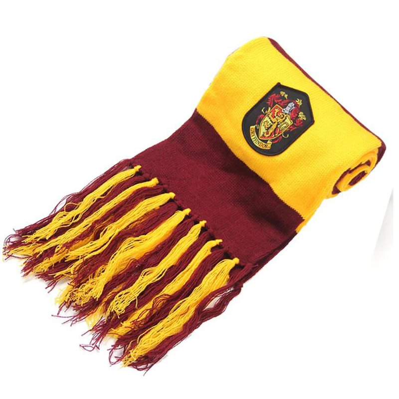 

2017 New children college scarves Gryffindor Wrightlin slytherin scarf scarves lengthened thicker Holiday gifts A778