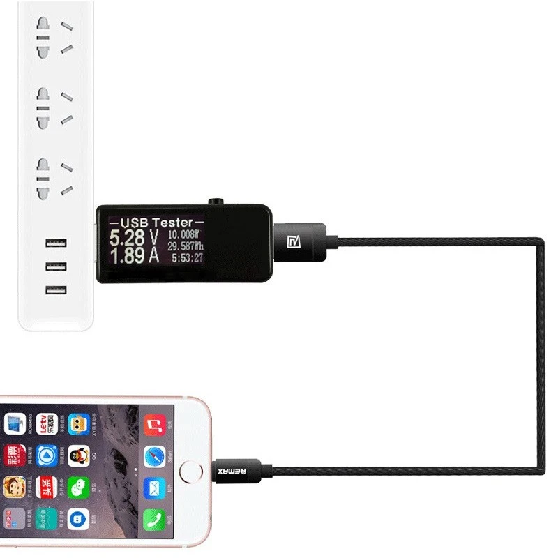 7-in-1-USB-tester-DC-Digital-voltmeter-amperimetro-current-voltage-meter-amp-volt-ammeter-detector