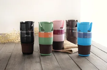 

Multifunction Rotatable Water Cup Holder Sunglasses Phone Organizer Storage Car Interior Accessories Car Drinking Bottle Holder