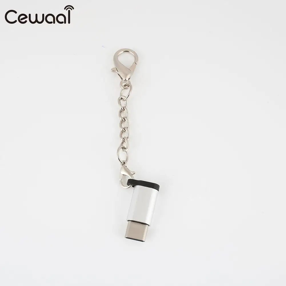 

with The Chain Type-C Converter Type-C Adapter Cell Phone Accessories Fast Data Transfer Phone Cable Alloy