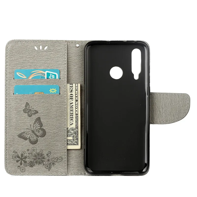 Nova 4 Не доставая его из чехла СПС Fundas huawei nova Крышка для nova4 чехол бабочка кожаный с