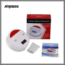 Anpwoo al601 ЖК-дисплей photoelectric независимых угарного газа Сенсор отравления угарным газом сигнализации Беспроводной co детектор для дома