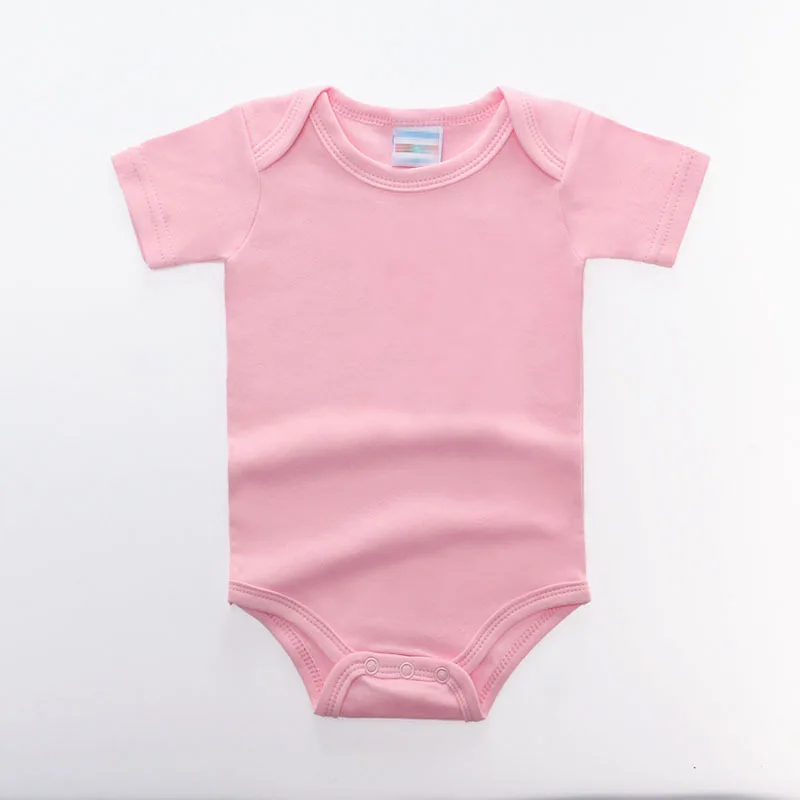 SALE Unisex Baby Rompers Short Sleeve Cottom O-Neck 0-12M Newborn Boys&Girls Roupas Top Quality Bebe Summer Clothes