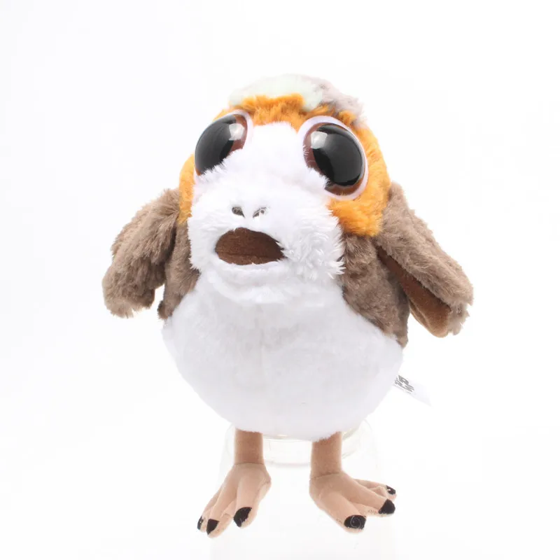 1 шт. Симпатичные Porg птица плюшевые игрушки куклы для детей Подарки и день рождения