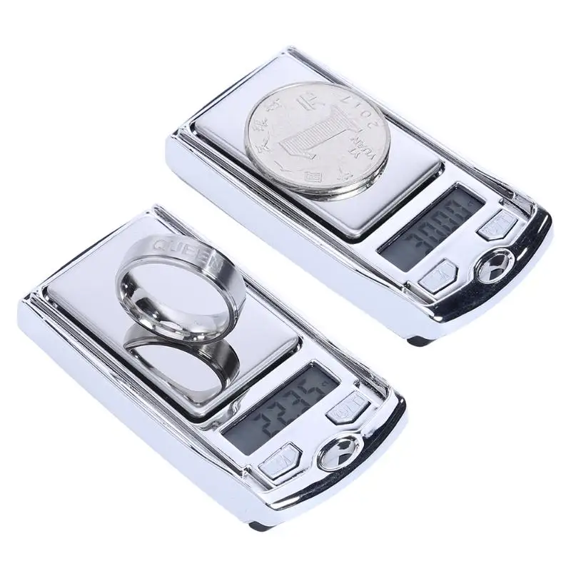 100g/200g x 0.1g Portable Mini Electronic Digital Scales Pocket Case Postal Kitchen Jewelry