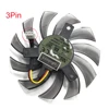 Everflow T128010SM 75mm 3Pin 3Wire Cooler Fan Replace For Gigabyte GTX580 GTX670 560TI R9 280X HD5870 5770 Graphics Card ► Photo 3/4