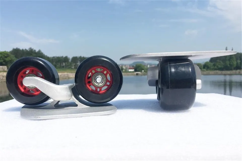 Портативный дрейф Совета скейтборд для Freeline ролика дороге Дрифт коньки Antislip палубы коньки Вейкборд Driftboard спортивные IB99