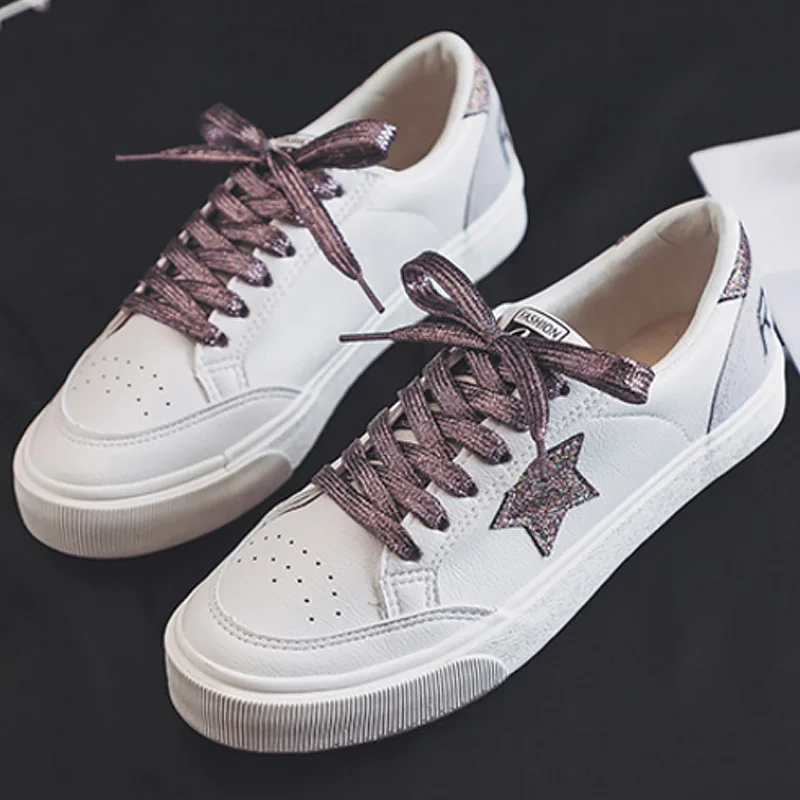 

Shoes Woman Bling size 40 Super Star fashion Sneakers for student 2019 spring/autumn comfortable woman Sneakers