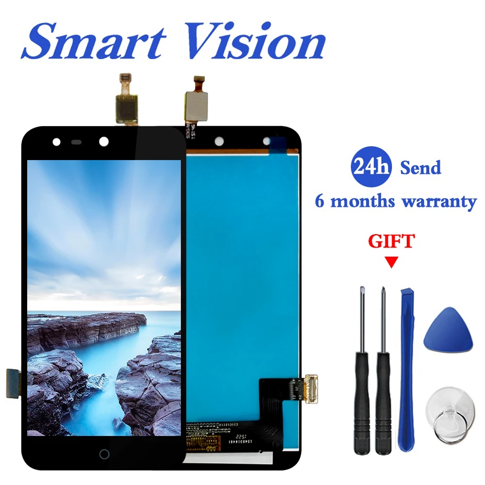 

For ZTE Blade X5 /Blade D3 T630 LCD display and Touch Screen Assembly perfect 5.0 inch For ZTE Blade X5 +Tools