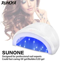 Ruhoya 48 Вт UV Led лампы для ногтей сушилка для лечения ногтей гель для ногтей машина Smart Сенсор 10/30 /60 S Защита Сушилка для ногтей Uv гель