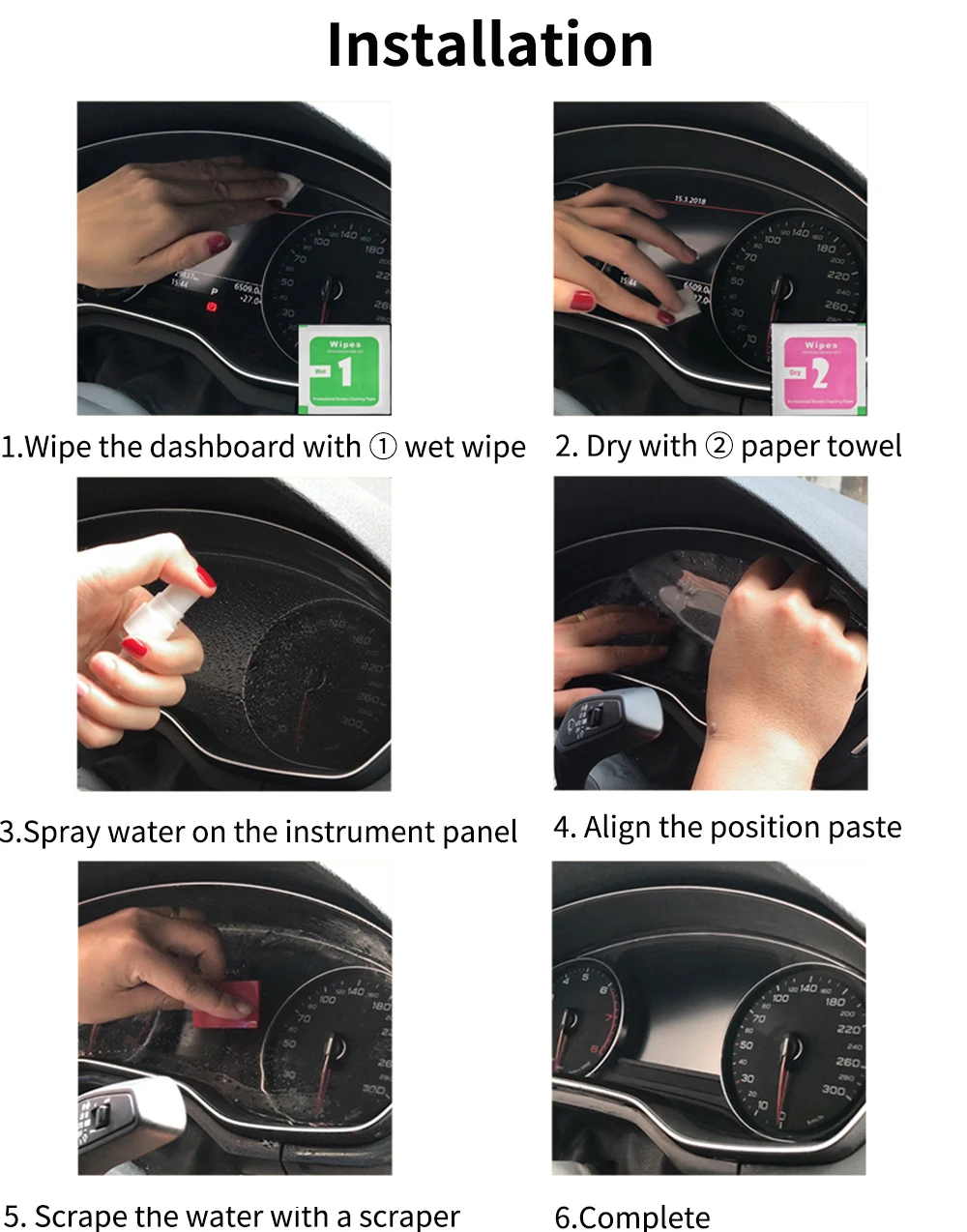 Protetora para Painel de Instrumentos Protetora para Bmw Acessórios de Carro Película Automotivos Tela F80 F82 F83 m2 m3 m4 hd Transparente Filme Tpu F87 17 f82 f83 f87 m2 m3 m4 hd