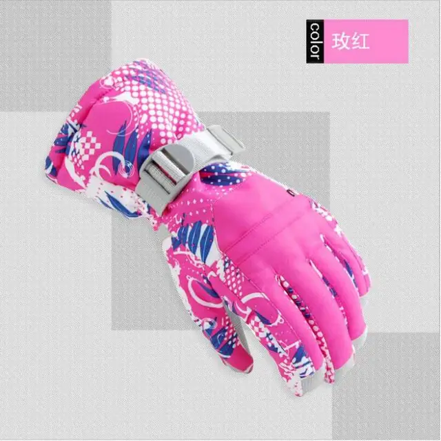 Women Men Ski Gloves Snowboard Snowmobile Motorcycle Riding Winter