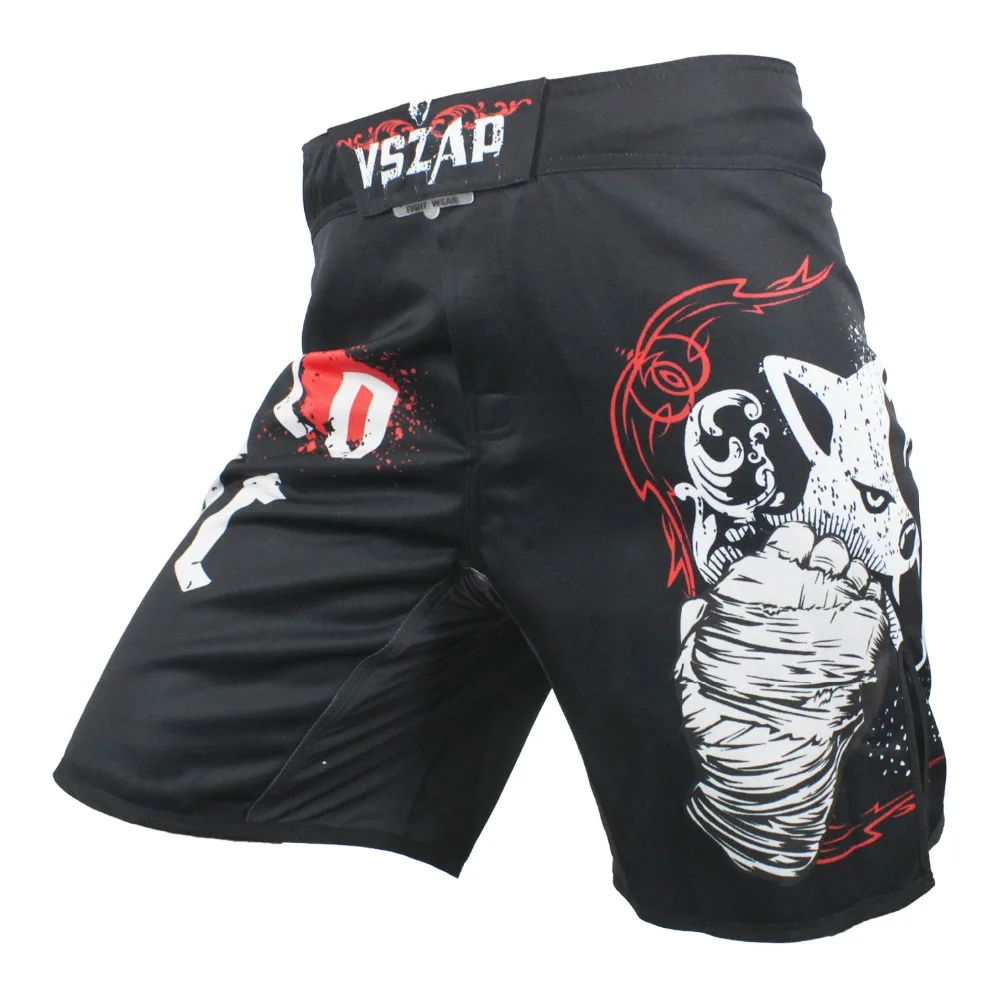 Men's Muay Thai Boxing Shorts Printing MMA Shorts Fight Grappling Short