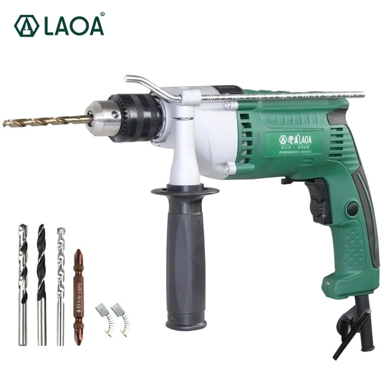 LAOA Brand 810W Multifunction Electric Drills Impact Drill Power Tools