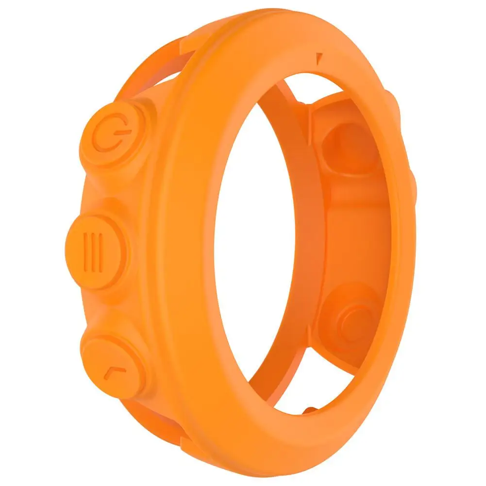Силиконовый защитный чехол для Garmin Fenix 3 Fenix 3 HR Quatix 3 Smart Watch - Цвет: Orange