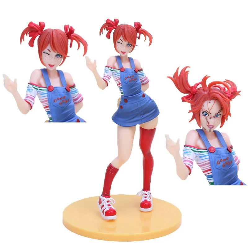 18 см ужасов NECA ребенка играть GOOD GUYS Чаки Bishoujo Невеста ПВХ движущаяся фигурка