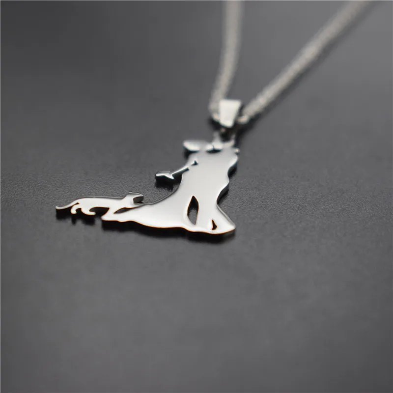 Elfin-New-Family-Necklace-Stainless-Steel-Lovers-Couple-Kiss-Pendant-Necklace-Cat-Necklace-Figure-Jewellery (1)