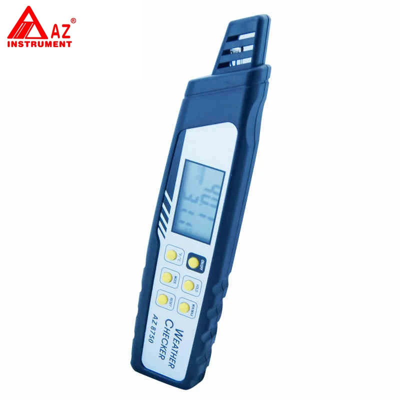 

AZ-8750 Pen Hot Heat Index Meter , Measuring Temperature,Humidity,Atmospheric Pressure Dew Point Tester