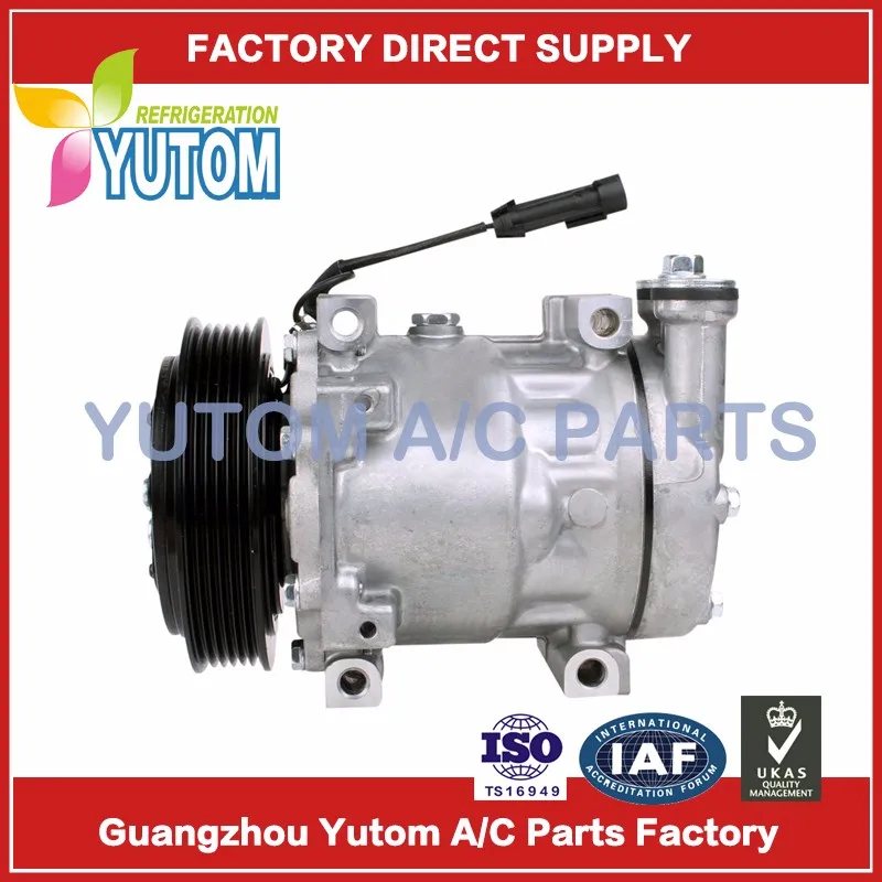 SD7V16 авто AC компрессор для Alfa Romeo 166 2,0 TS/147 1,6-2,0 TS для Fiat 60629417 60630739 60653652 60814396 71721751