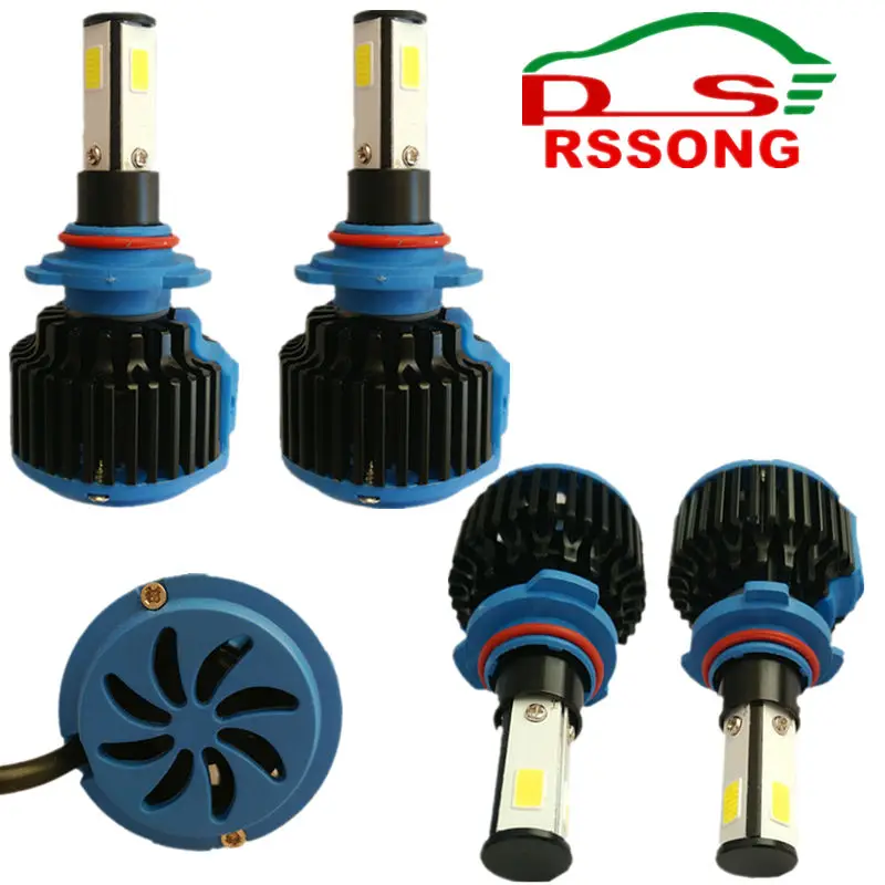 LED Car Headlight Kit H7 H1 HB3/9005/H10 HB4/9006 H3 H4 Hi Lo Beam 100W