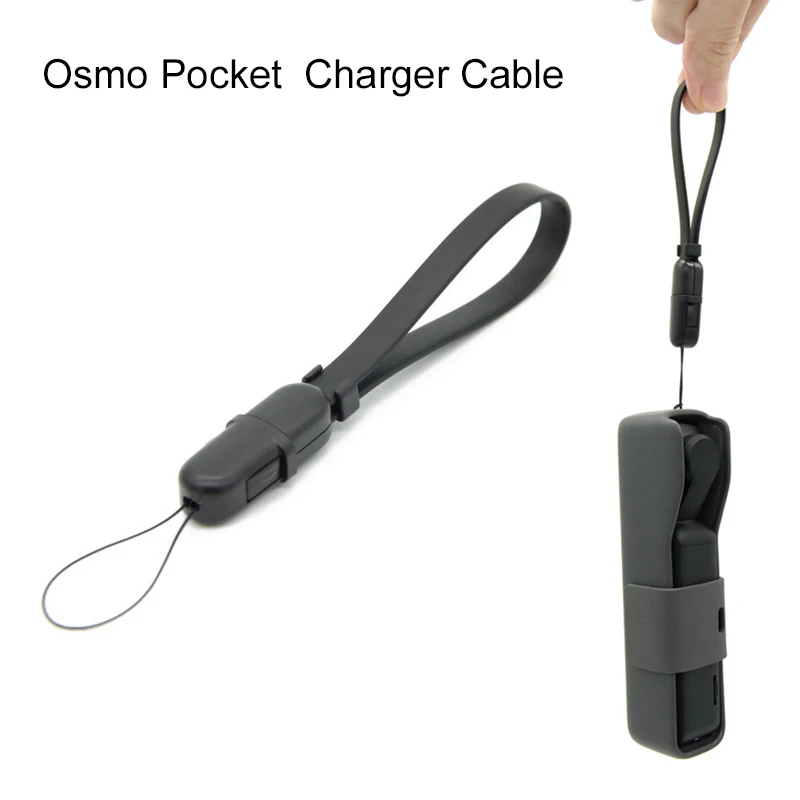 

DJI Osmo Pocket Stabilizer Camera Charger Cable Lanyard Two in One Multi-function Data Line for DJI Osmo Pocket Accessories