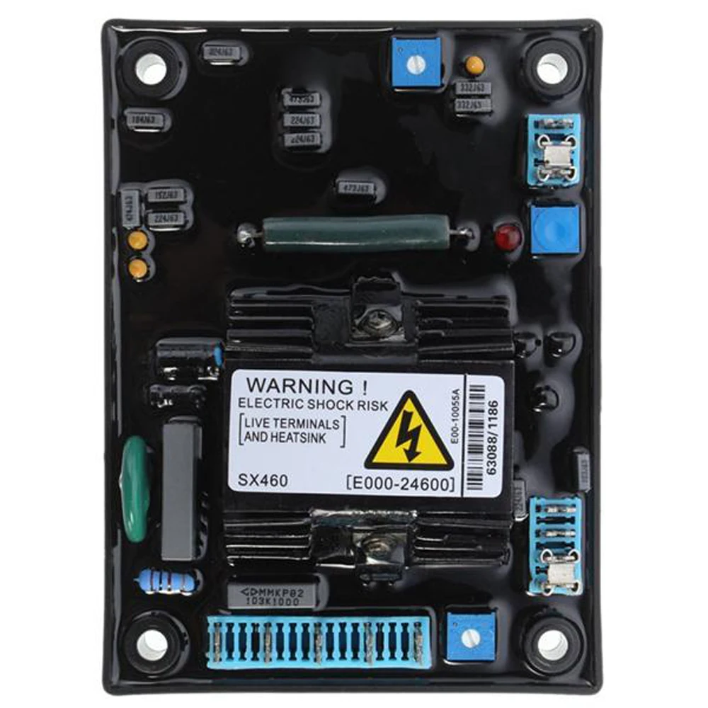 

Automatic Voltage Regulator Fast Response Voltage Regulators 6A 40V 63V DC Output AVR Stabilizers Replacement for Generator
