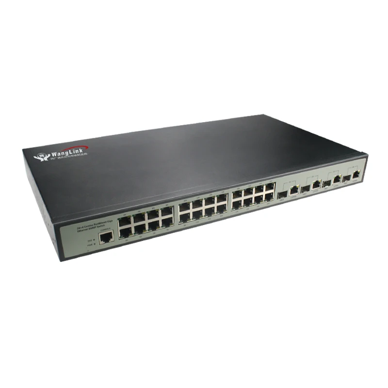 24port  ethernet switch 4 port SFP Gigabit  24