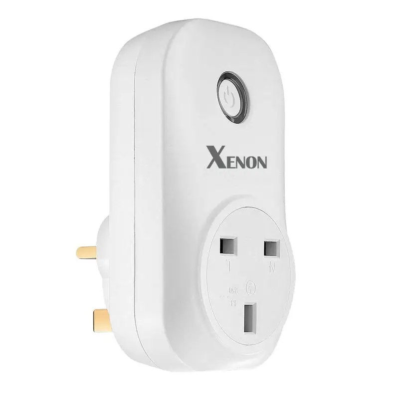 Smart Plug Wi-Fi Smart Power Socket Outlet Works with Amazon echo Alexa Control Your Devices from Anywhere (UK Plug)